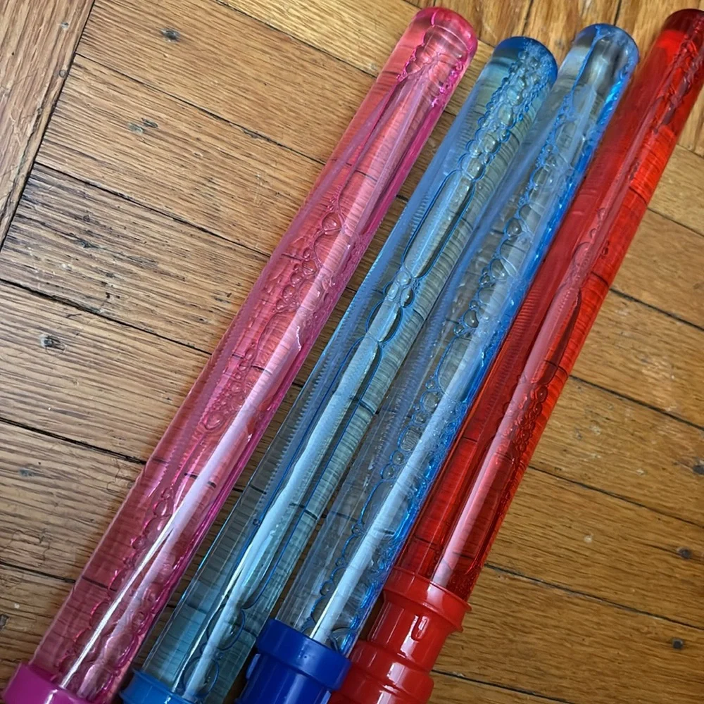 Choose 1 Colorful 11inch Bubble Wand!